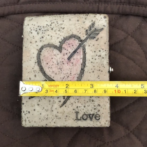 VINTAGE VALENTINES UDC 1998 HINGED PICTURE FRAME - LOVE - #197 - Picture 7 of 12